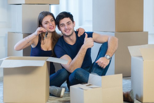 Removal truck hire service for local moves in Colliers Wood