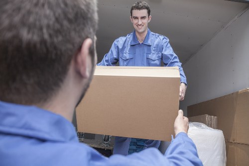 Professional removal team handling belongings in Collierswood