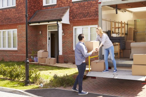 Local van transport for furniture collection and delivery in Colliers Wood