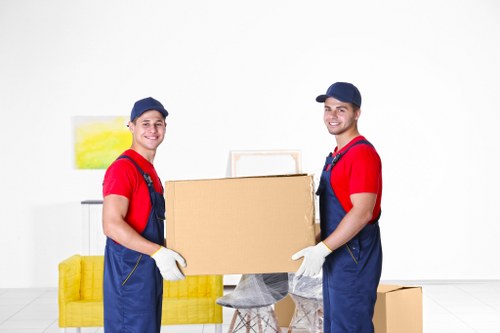 Man and van moving home in Colliers Wood