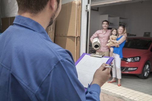 Moving truck service for homes and businesses in Colliers Wood