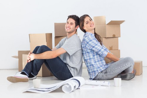 Home moving service planning for flats and houses in Colliers Wood