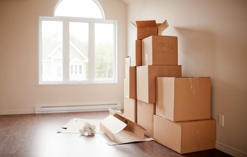 Commercial moving support for a business in Colliers Wood