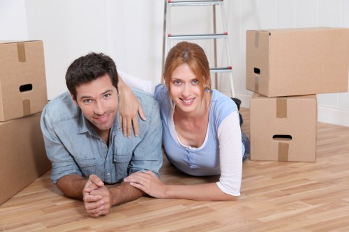 Screen-reader friendly layout for removal companies in Colliers Wood