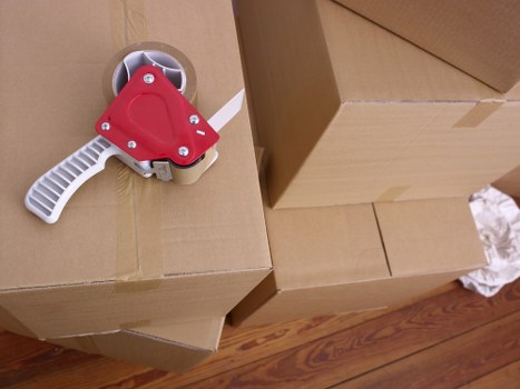 Packing and transport preparation for a Colliers Wood move
