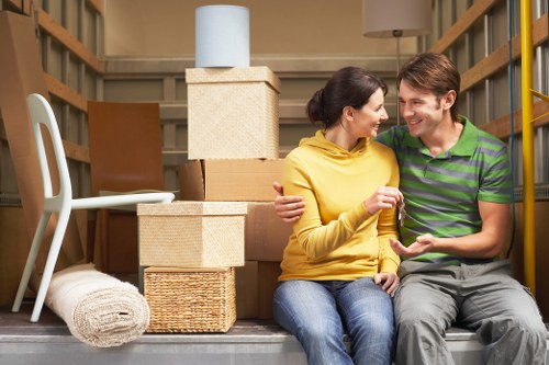 Local removal van serving Colliers Wood streets and nearby areas